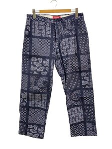 Supreme Supreme20SSPaisley Grid Chino Pant32NVY