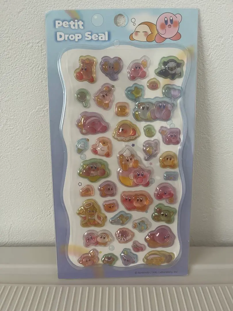 カービー　シール　ドロップ