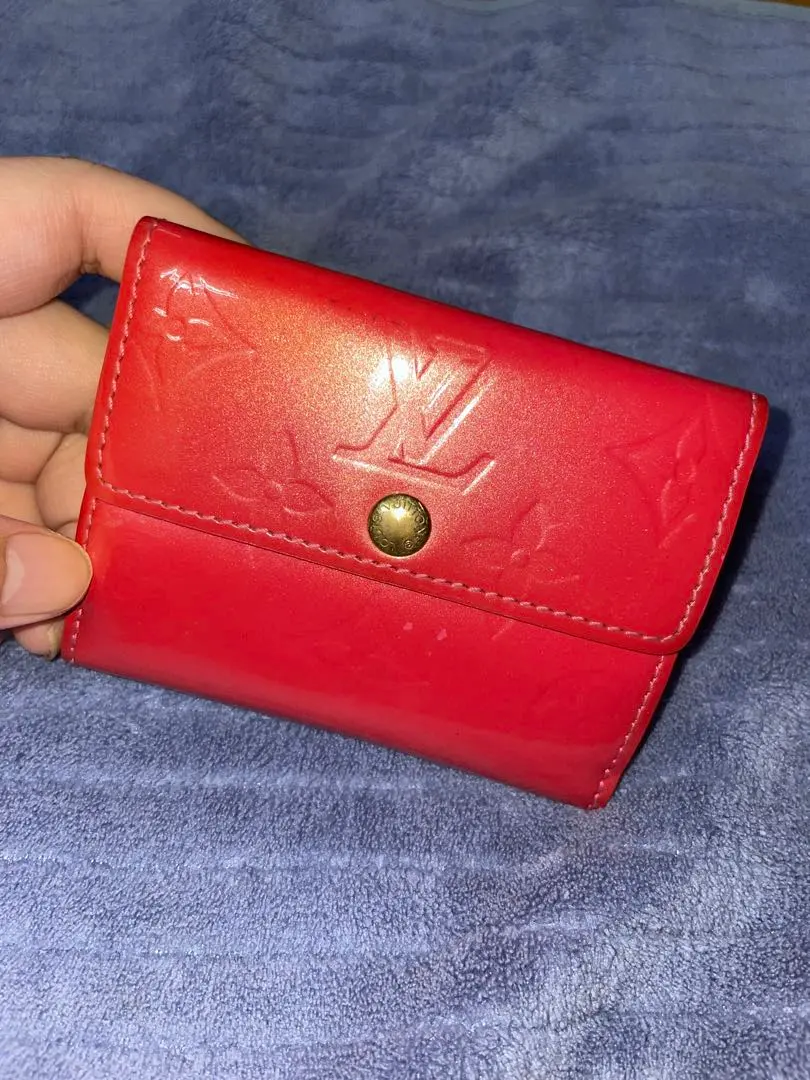 Louis Vuitton ピンク フランボワーズ 二つ折り財布 ラドロー