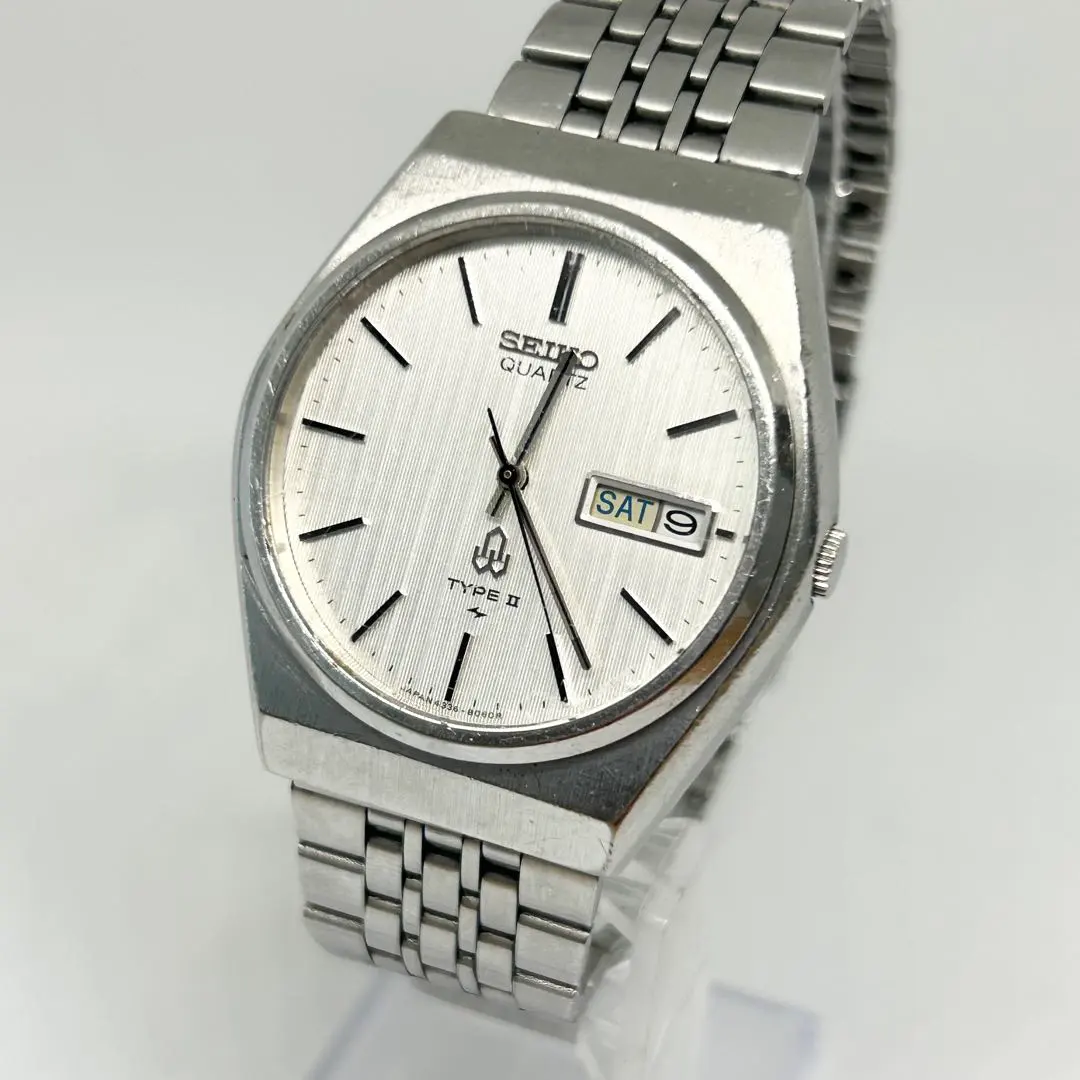 SEIKO TYPEⅡ デイデイト　セイコー　クオーツ腕時計　メンズ　稼働品