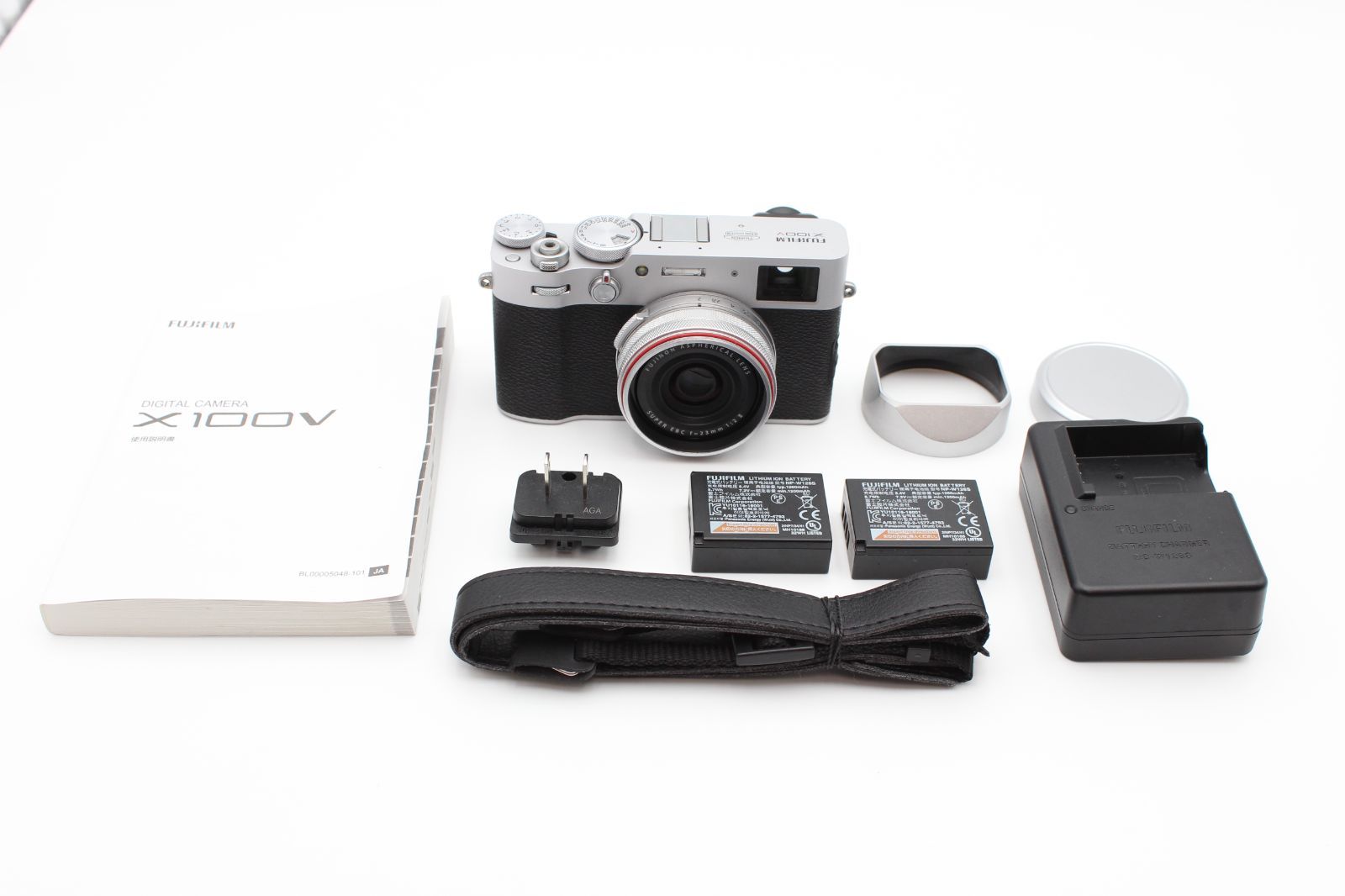 ≪ほぼ新品≫ Fujifilm FinePix X100V ボディ シルバー #20260805-0188