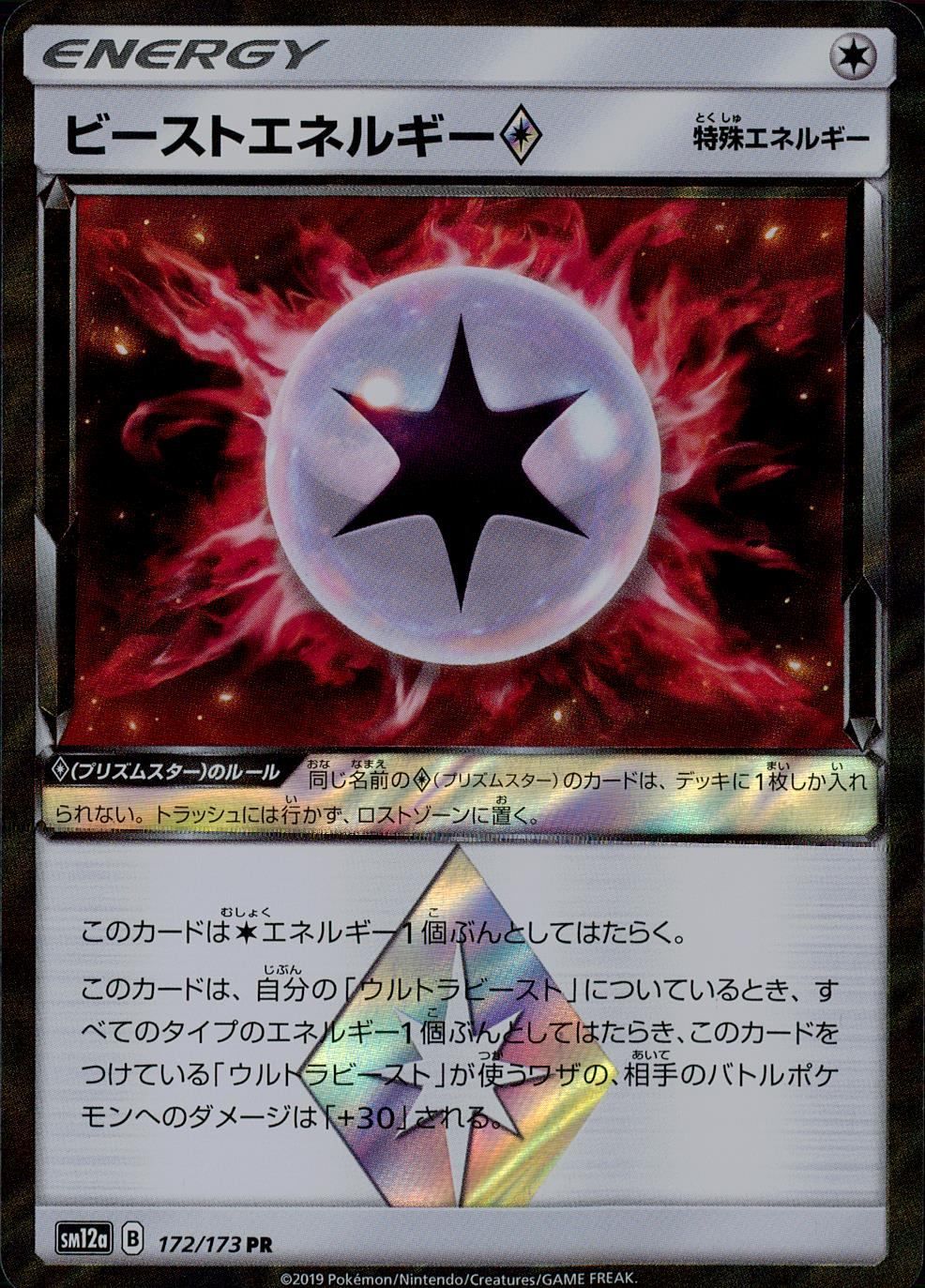 172/173/SM12A/PR ビーストエネルギー