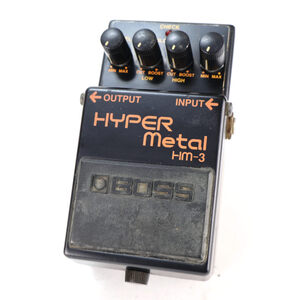 Used BOSS Guitar Pedals Japan BOSS HM-3 HYPER Metal