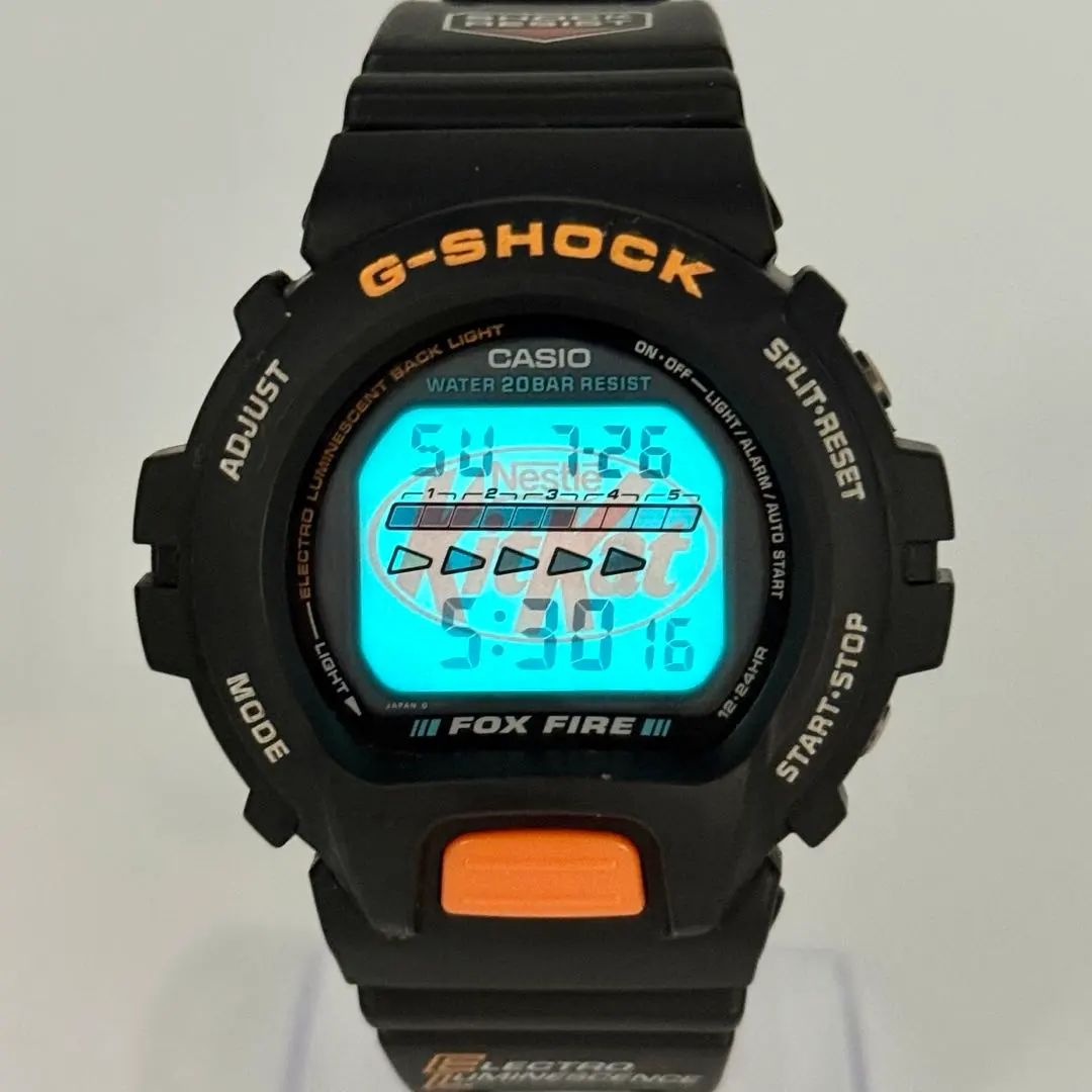 【希少 稼働】G-SHOCK DW-6600B KitKatコラボ 腕時計 黒