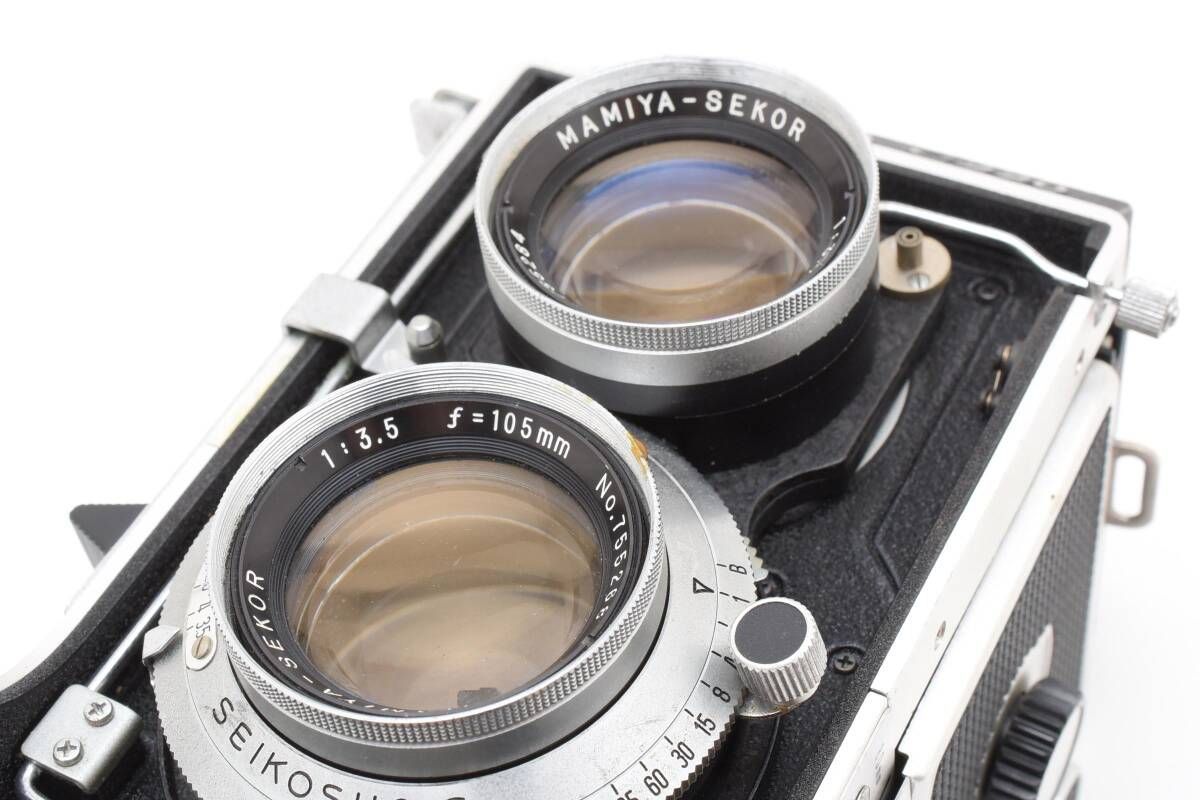 MAMIYA C220 / SEKOR 105mm F3.5 動作確認済 #V07295