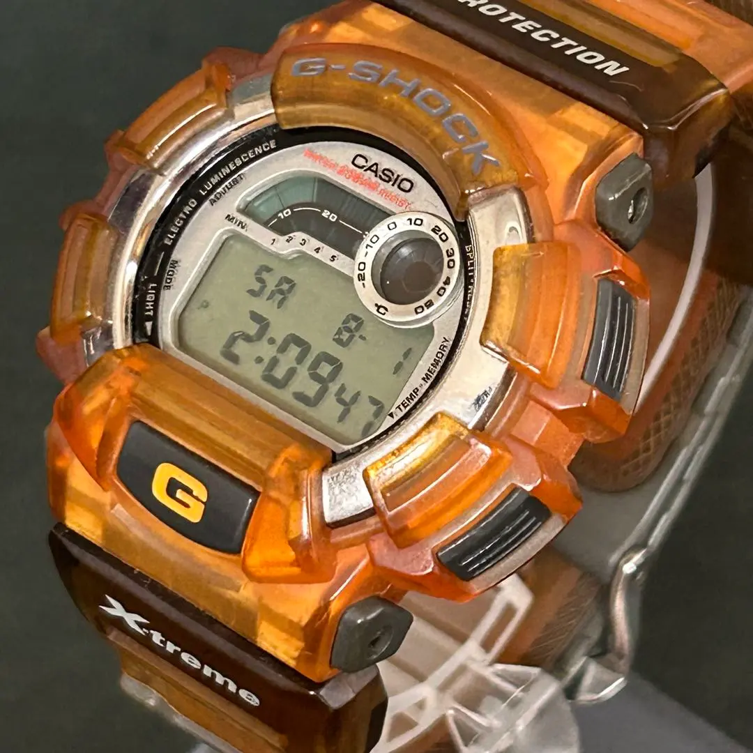 【稼働品】美品CASIO G-SHOCK X-treme DW-9500 レトロ