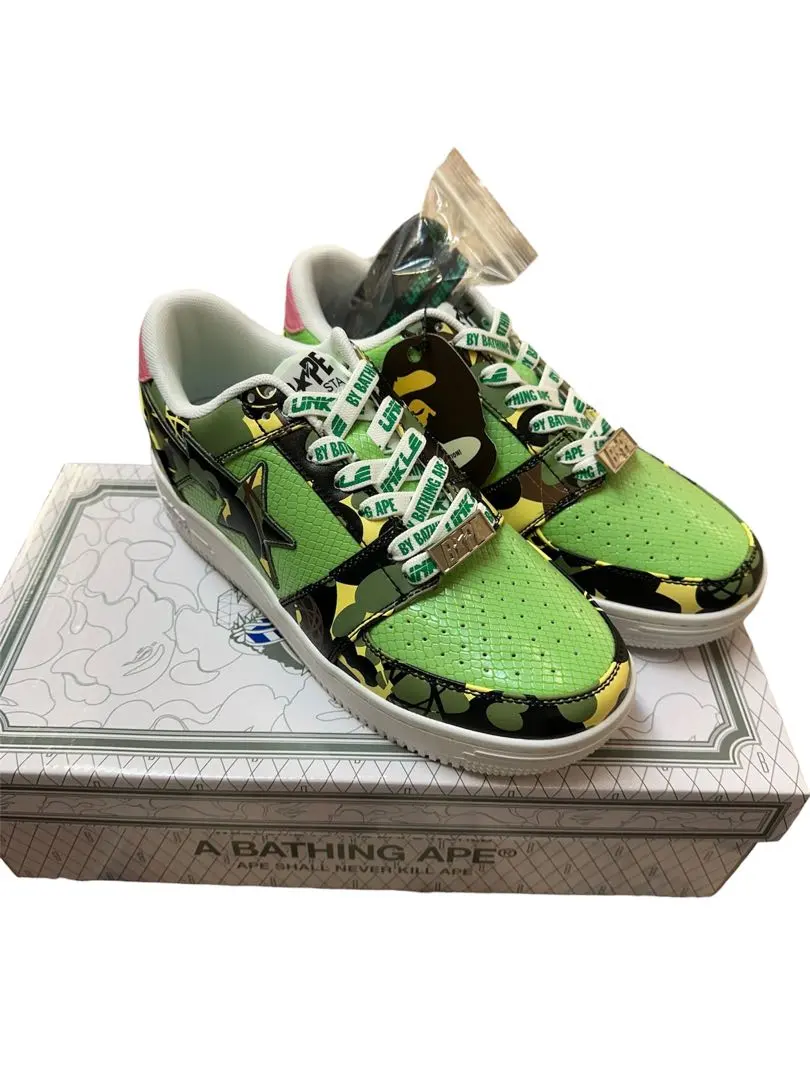 激レアBapesta x Unkle x Mo wax low m2 26.5