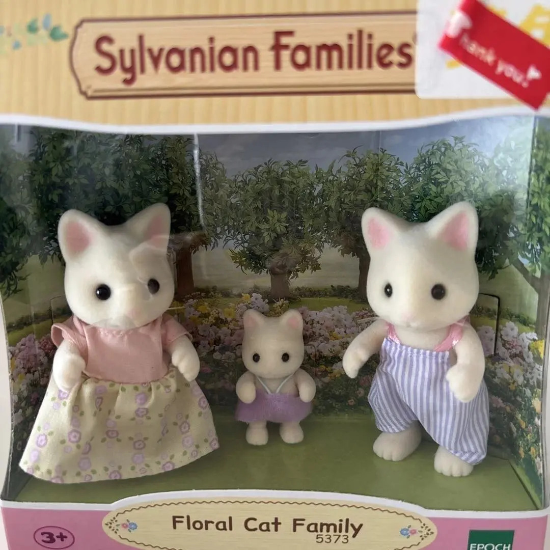 【海外限定品】シルバニアファミリー Floral Cat Family