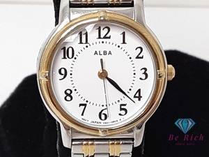 Used JDM Seiko Watches SEIKO ALBA V501-0FC0 SS GP ht6170