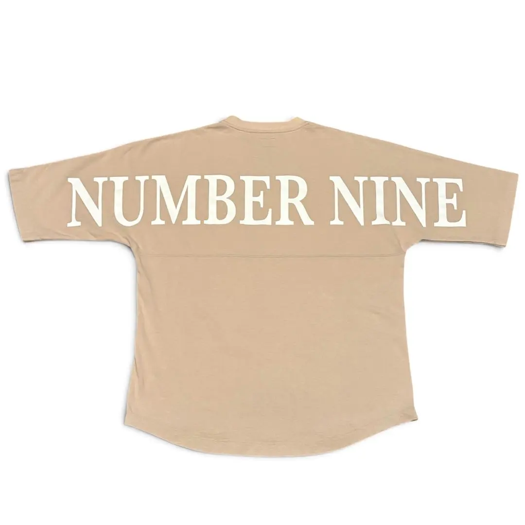 NUMBER (N)INE ナンバーナイン バックロゴTシャツ ベージュ 3