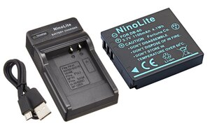 セットDC68 対応 USB充電器 と PENTAX D-LI106 互換バッテリー