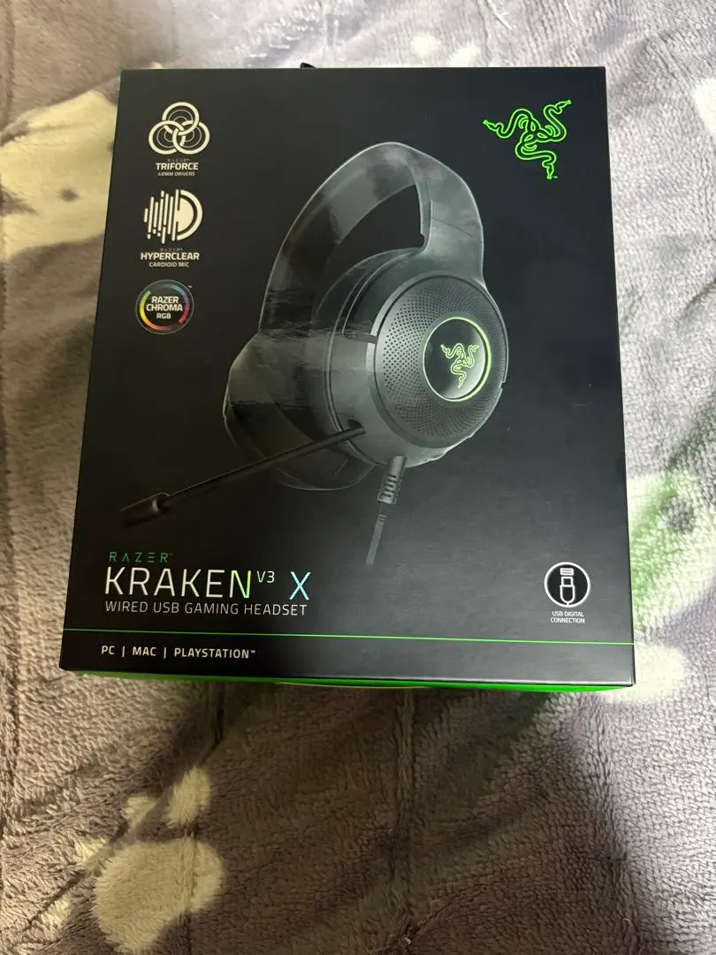 Razer KRAKEN V3 X ゲーミングヘッドセット 本体