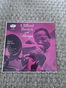 Discos de vinilo japoneses vintage Clifford Brown With Strings LP EmArcy MG-36005 Mono Vintage Blue Label