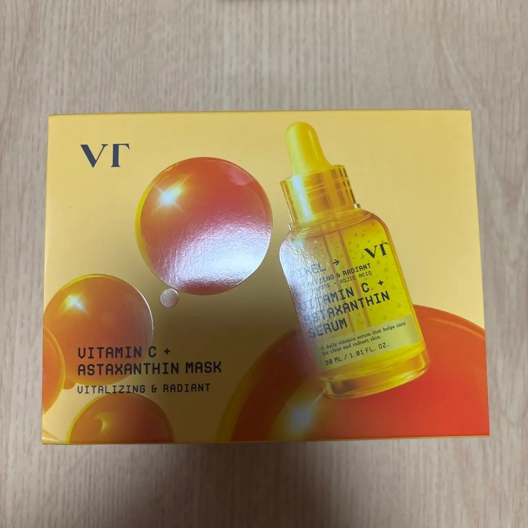 VT VITAMIN C + ASTAXANTHIN MASK 30枚