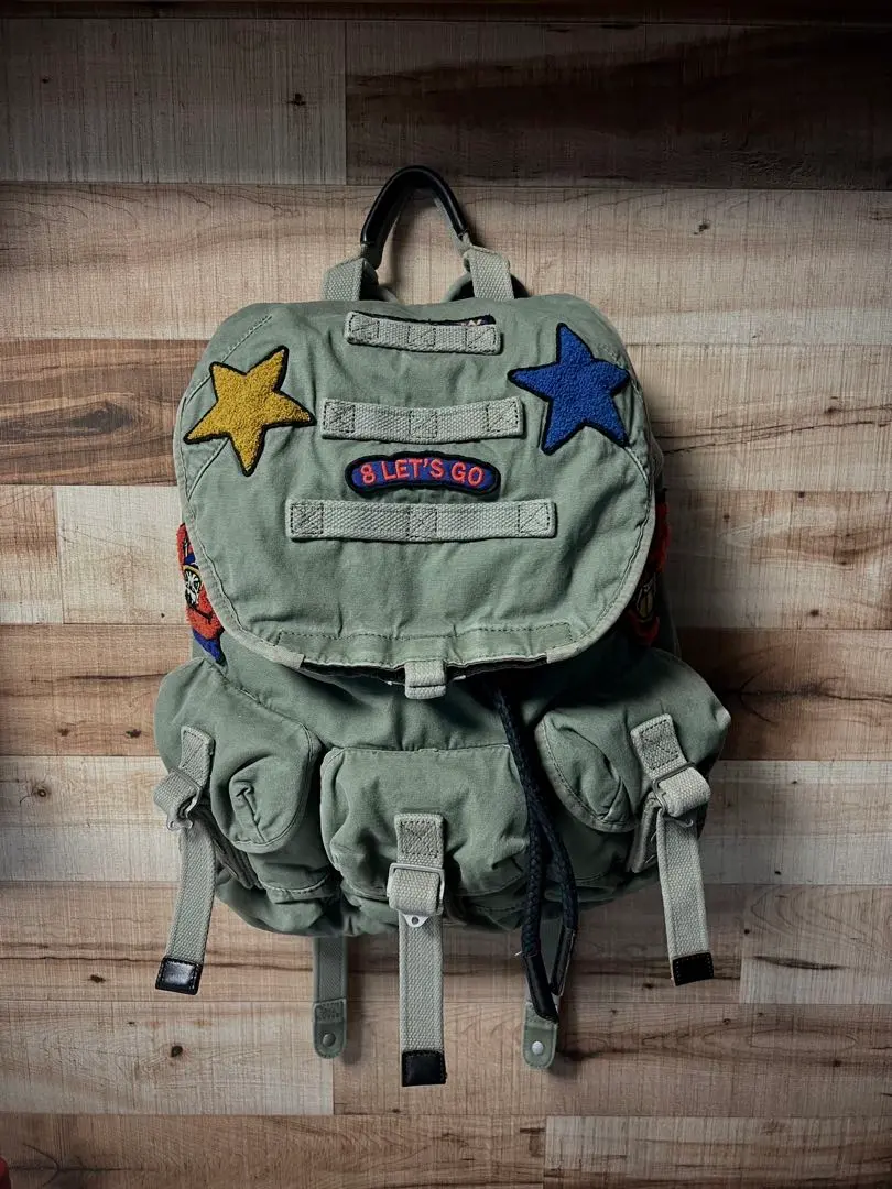 【希少】DIESEL（ディーゼル）ミリタリーリュック 【定価】37000円
