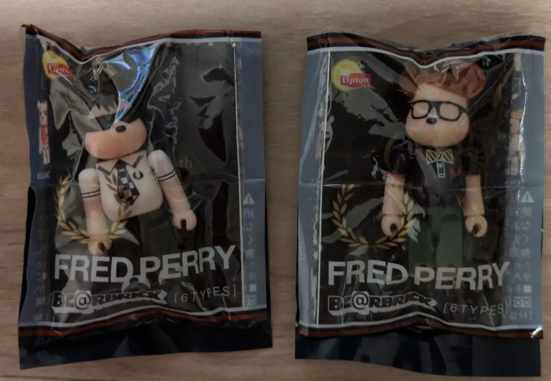 FRED PERRY BE@RBRICK 2種セット