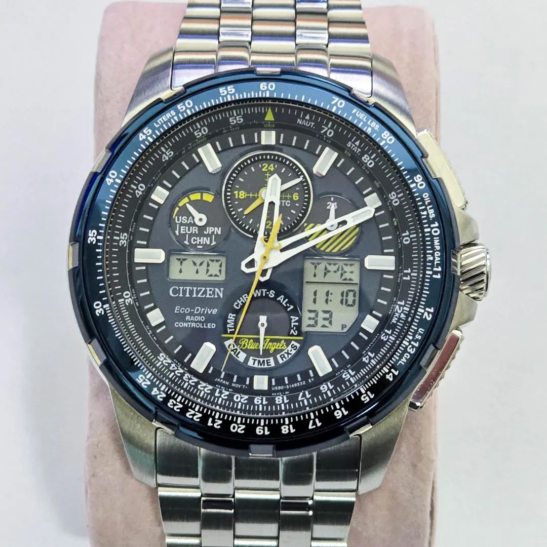 【未使用品】CITIZEN×Blue Angels コラボ Eco-Drive