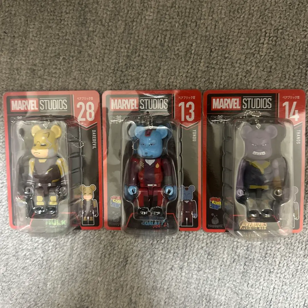 BE@RBRICK MARVEL STUDIOS ベアブリック 3体セット