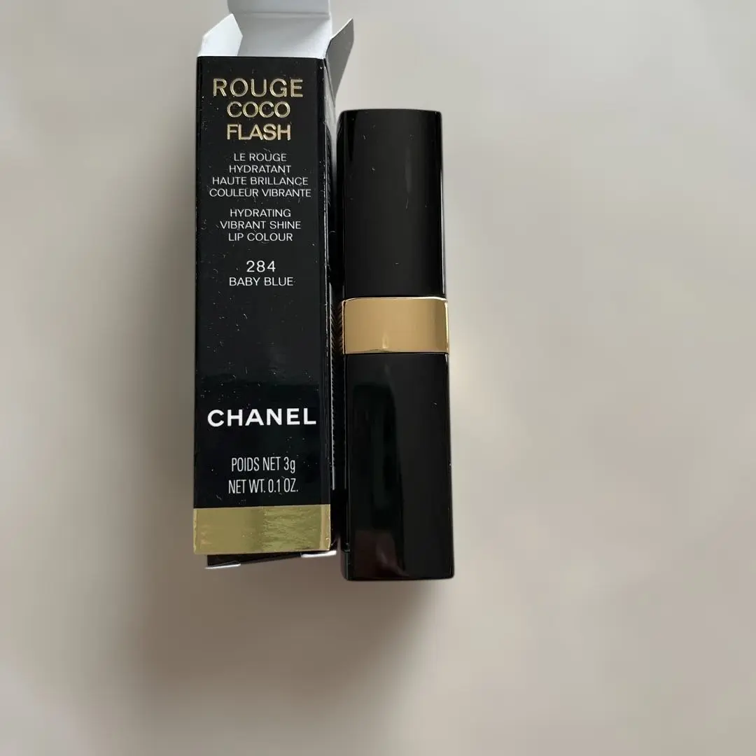 新品未使用 CHANEL ルージュ ココ フラッシュ 284 ベイビーブルー