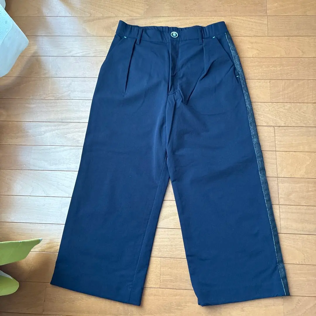 お値下げ♪ espace de calma パンツ ネイビー　新品☆