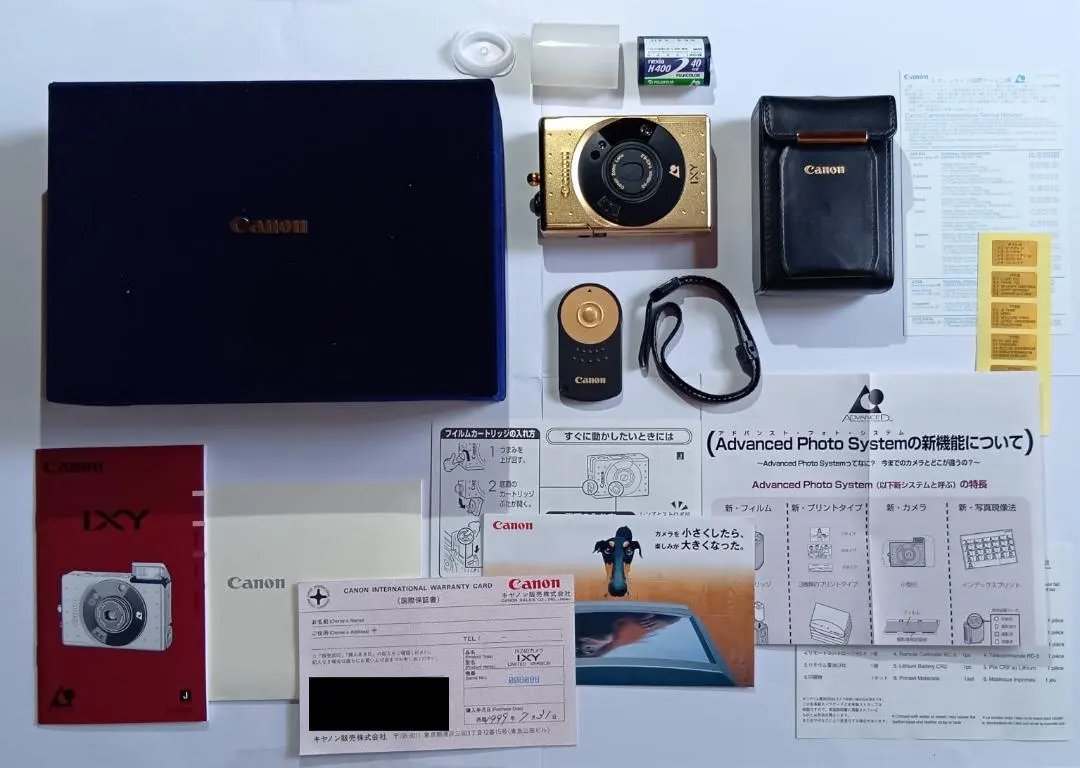 Canon IXY GOLD 60周年記念 限定品 APSフィルム