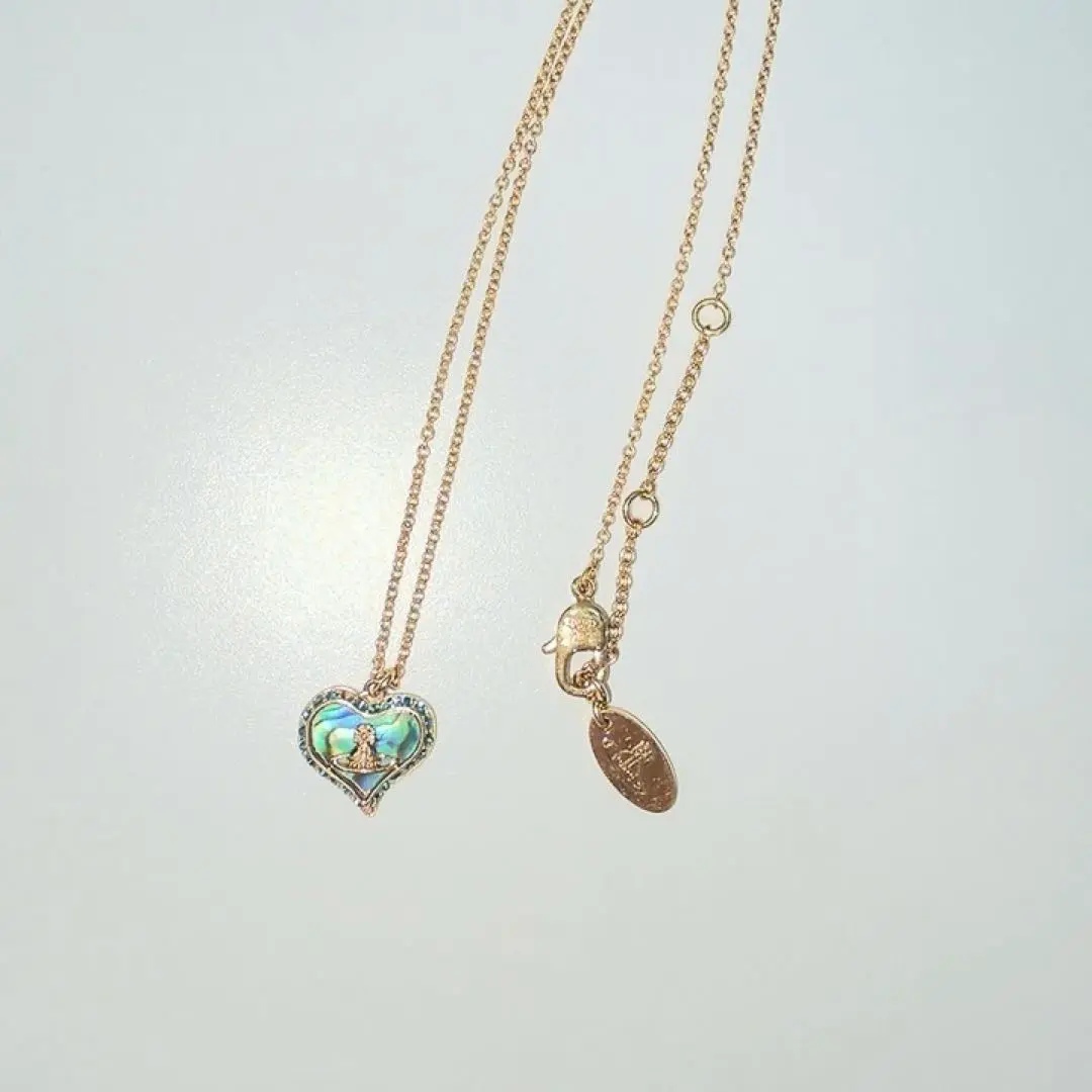 Vivienne Westwood ハート ネックレス シェル ゴールド