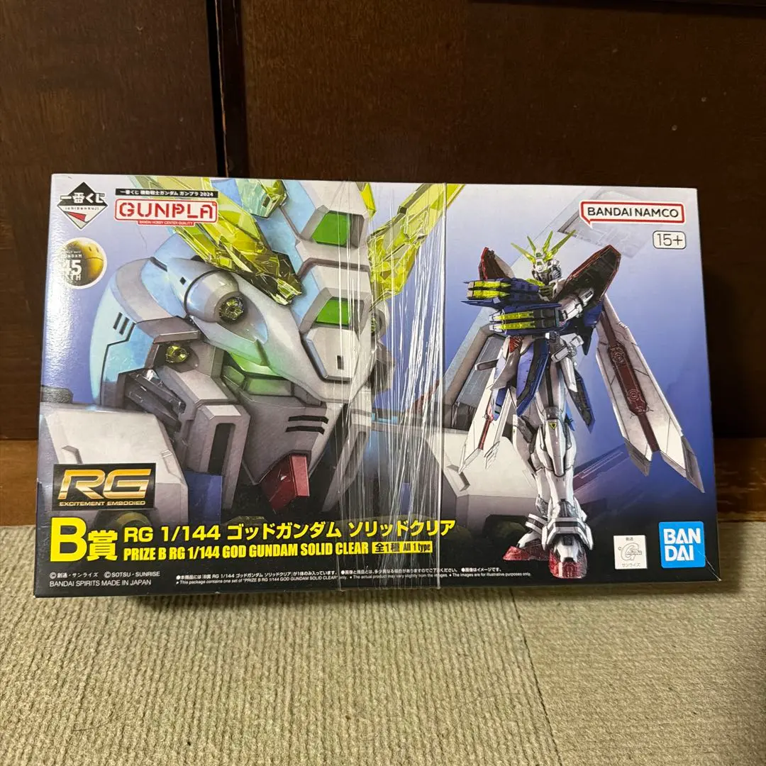 RG 1/144 ゴッドガンダム ソリッドクリア