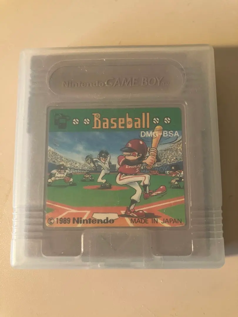 • 【動作確認済】ゲームボーイ ベースボール 任天堂 初代 GB レトロゲーム