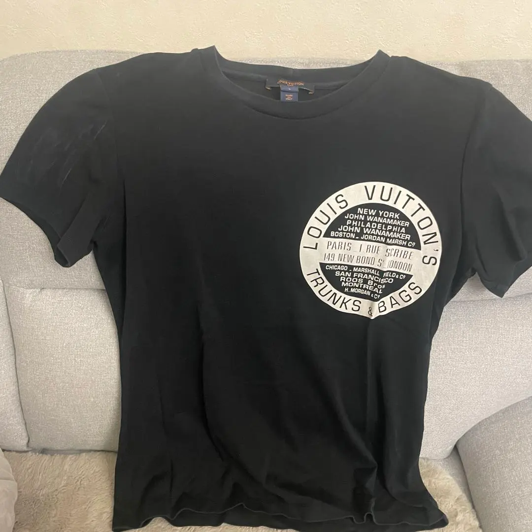 Louis Vuitton ブラック Tシャツ Lサイズ