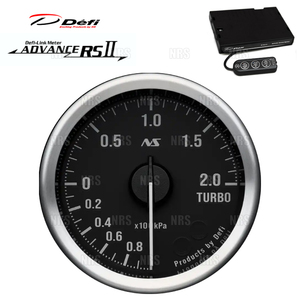 Used JDM Defi Gauges Defi RS2II (2) 60 200kPaSE 80s (DF21201DF17701