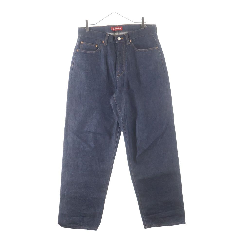 SUPREME (シュプリーム) Rigid Baggy Selvedge Jean リッジドバギー セルヴィッチデニムパンツ インディゴ