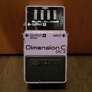 Pedales de guitarra BOSS de segunda mano de Japón BOSS DC-2 Dimension C