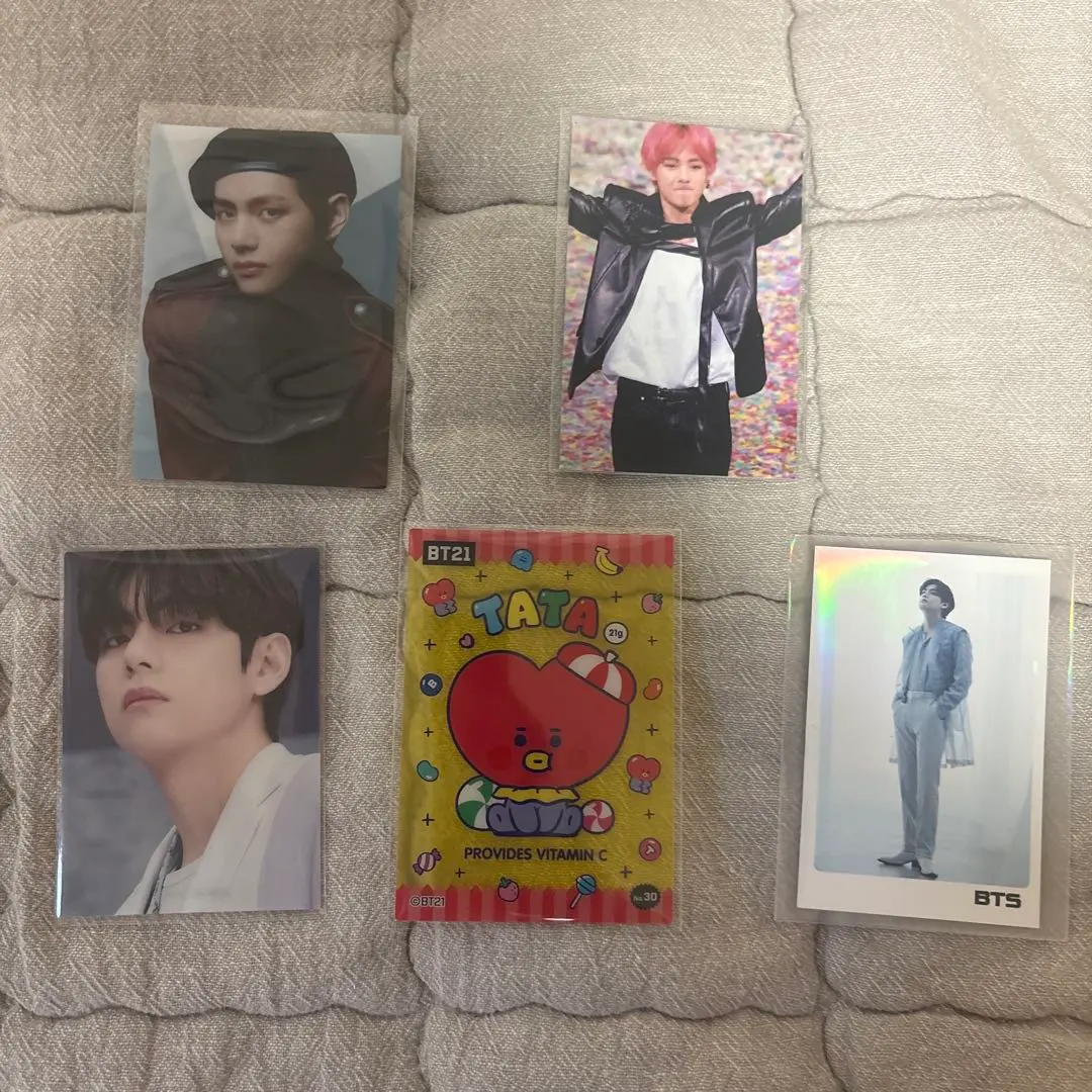 BTS V トレカ BT21 TATA セット
