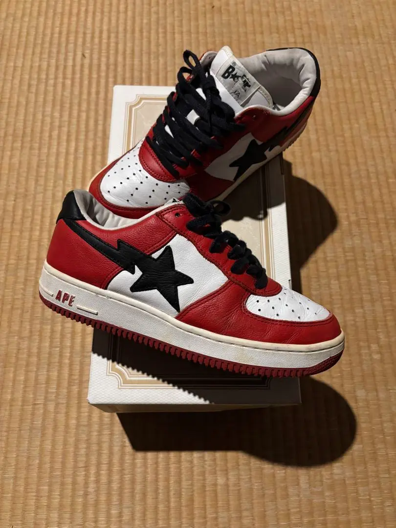 A Bathing Ape Bapesta low « Chicago »