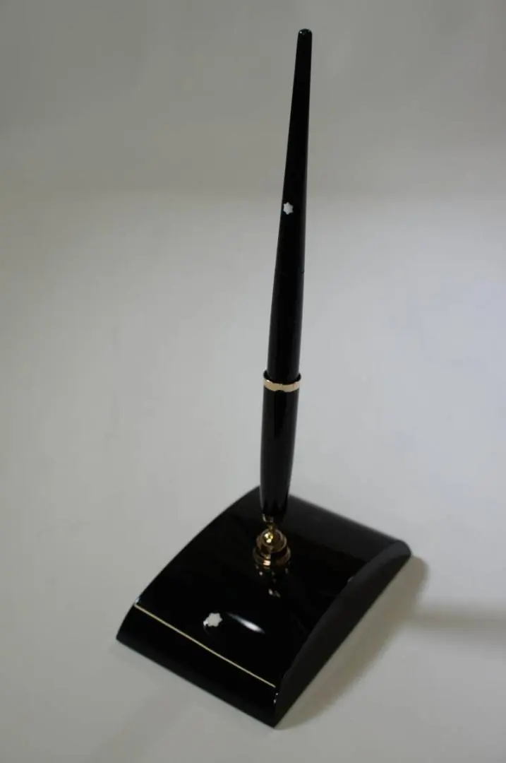 MONTBLANC 万年筆 デスクセット ペンスタンド +デスクペン 中古品