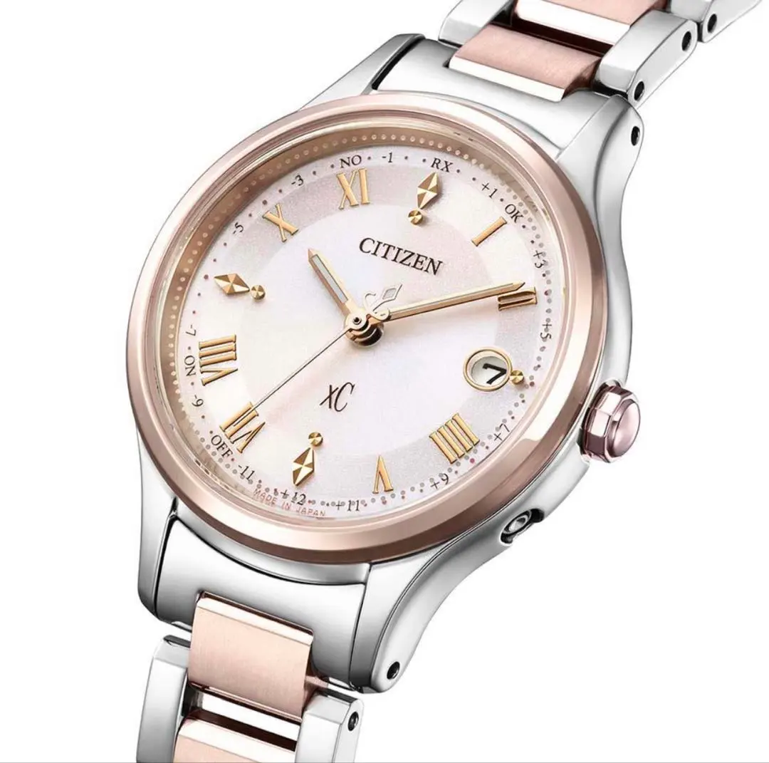 【新品未使用品】CITIZEN腕時計レディース　 クロスシー　サクラピンク