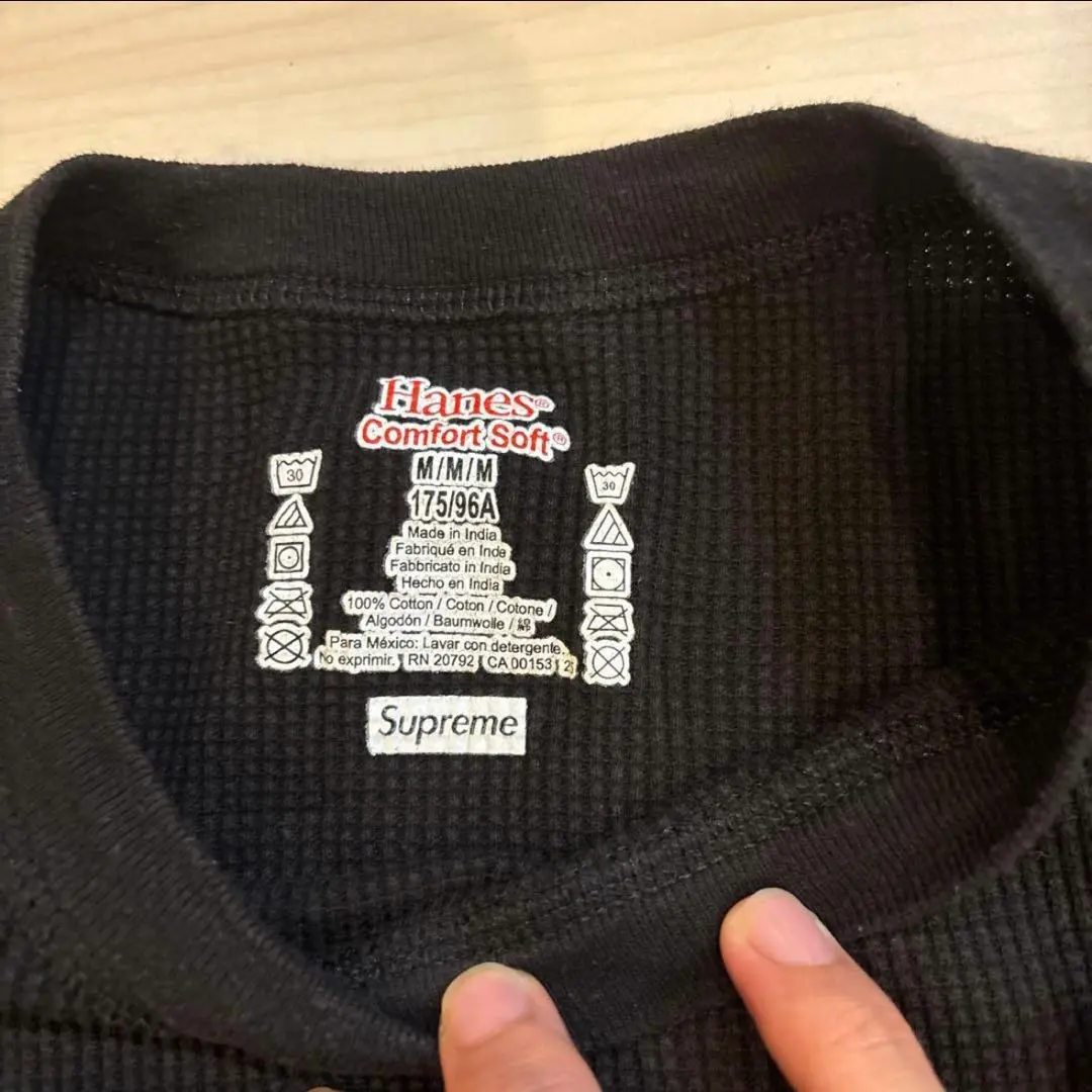 Supreme Hanes サーマルM