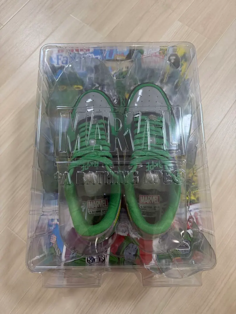 BAPESTA MARVEL ファンタスティックフォーコラボ 28cm 中古美品