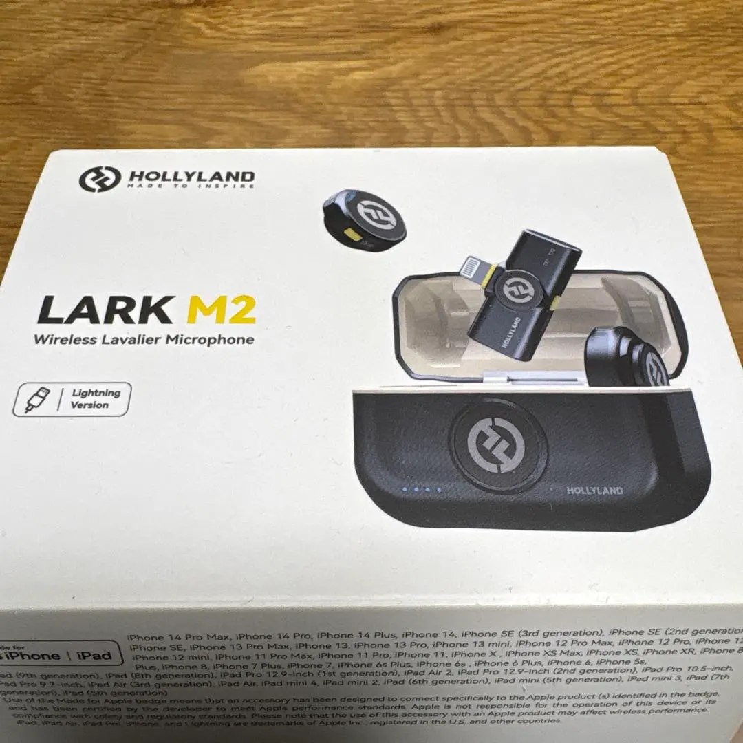 Hollyland LARK M2 ワイヤレスラベリアマイク