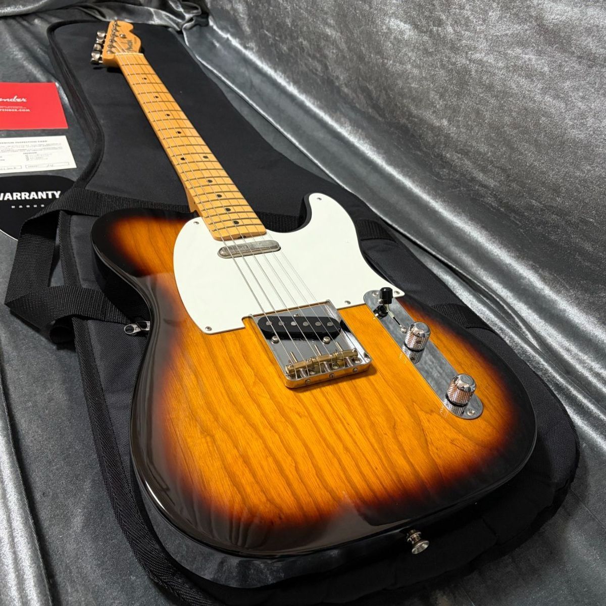 ★美品 定価203,500円 ラッカーフィニッシュ Fender Made in Japan Heritage 50s Teleocaster 2023年製 アッシュボディ フェンダー テレキャスター 中古エレキギター USED