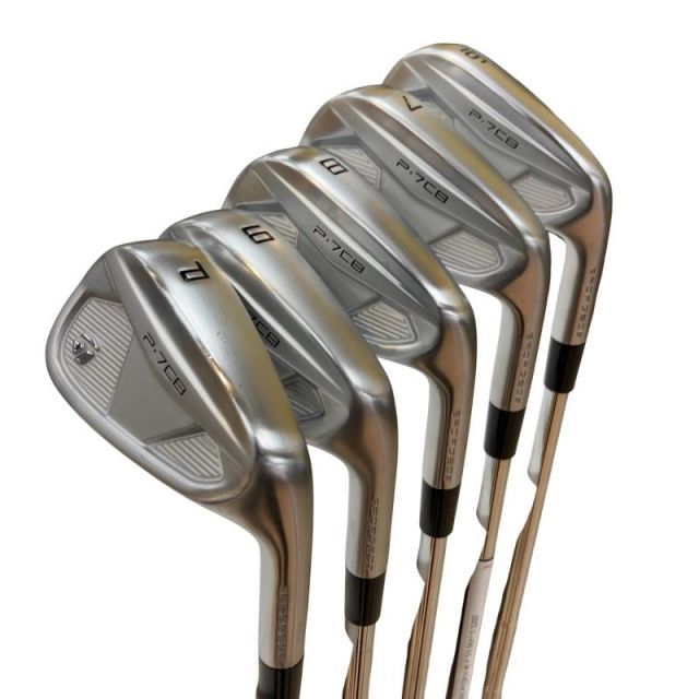 【中古】 テーラーメイド Taylor Made P・7CB(2024) 5S アイアンセット IR Dynamic Gold MID 115 (フレックスS) メンズ 男性用 右利き 右用 Cランク ゴルフクラブ
