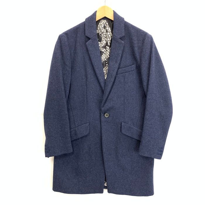 【中古品】 ナンバーナイン STUDIOUS チェスターコート ウール ジャケット アウター ブランド 古着 【140-250607-gm-14-fuz】