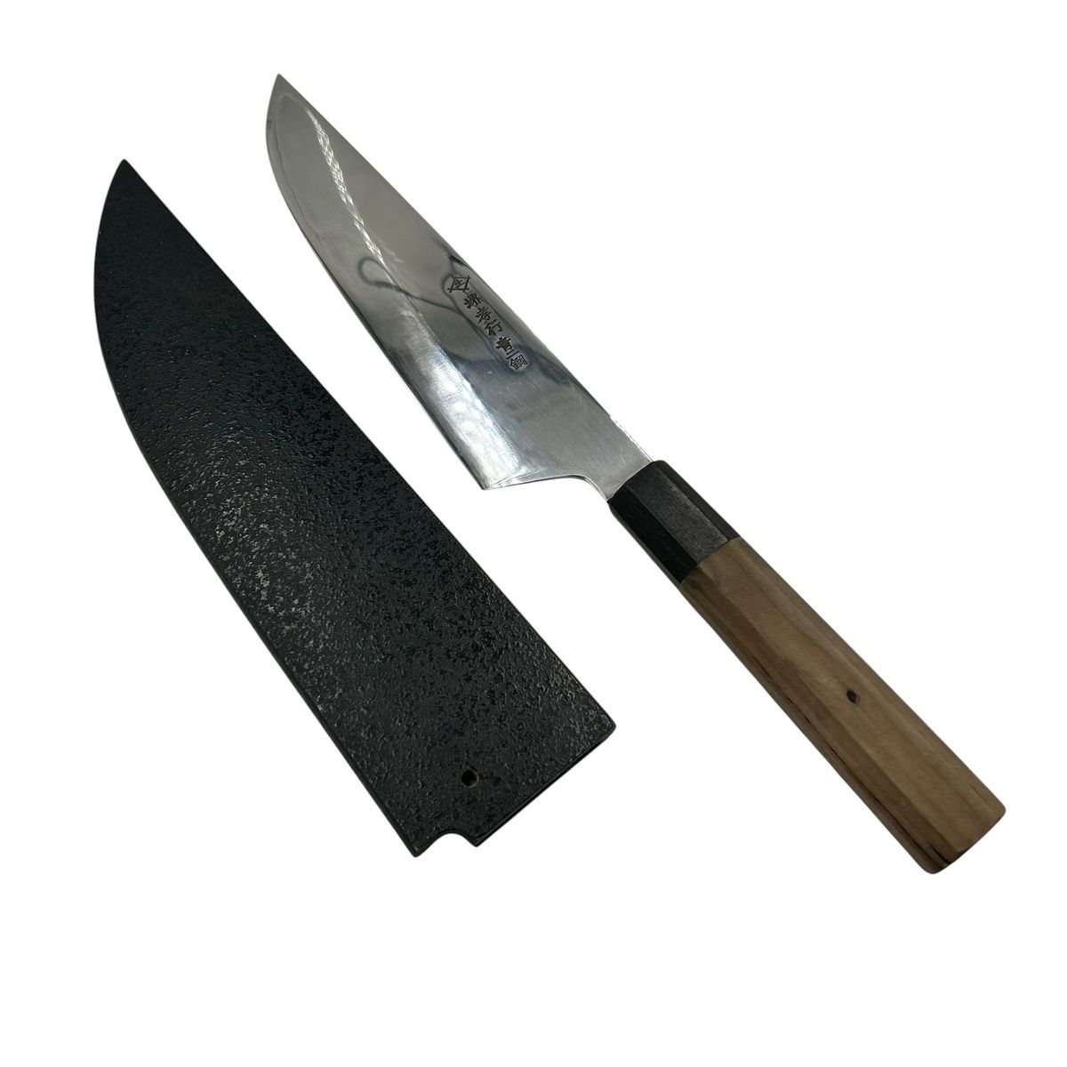 ■ 堺孝行 焔 青二鋼 和包丁 刃渡21.4cm 鞘付き 包丁 料理 調理器具 2695044,2695044