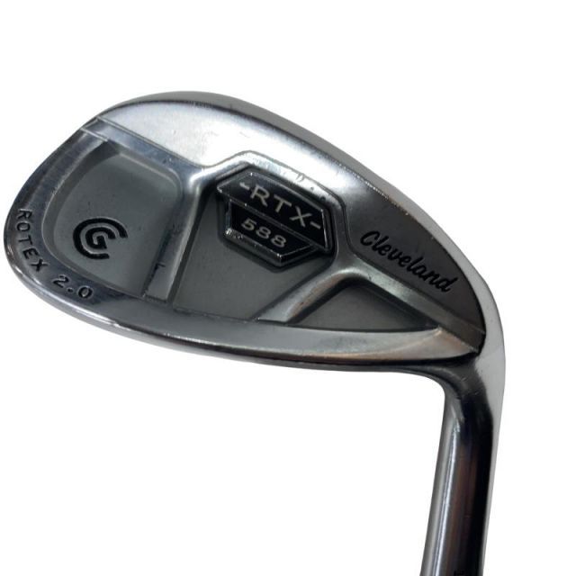 【中古】 クリーブランド Cleveland 588 RTX 2.0 キャビティバック ツアーサテン 56°/14° ウェッジ WG 純正特注シャフト (フレックスR) メンズ 男性用 右利き 右用 Cランク ゴルフクラブ