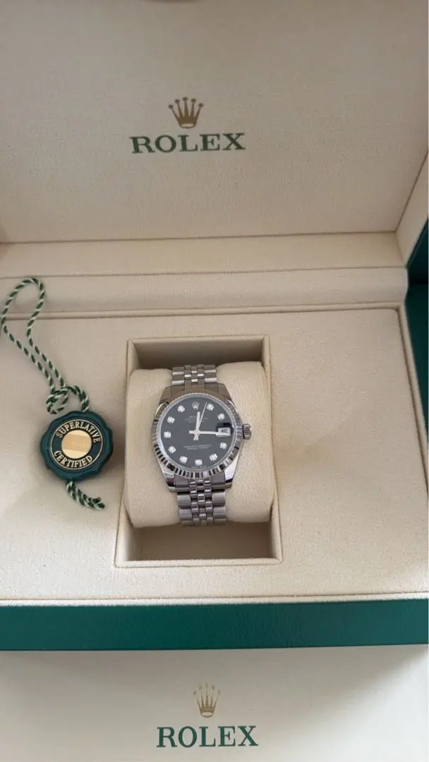 ROLEX Datejust ダイヤモンドインデックス