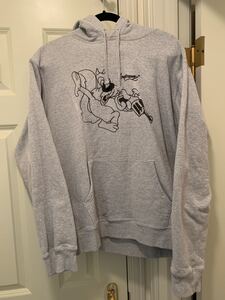 Supreme L Supreme Hooded Sweatshirt Large