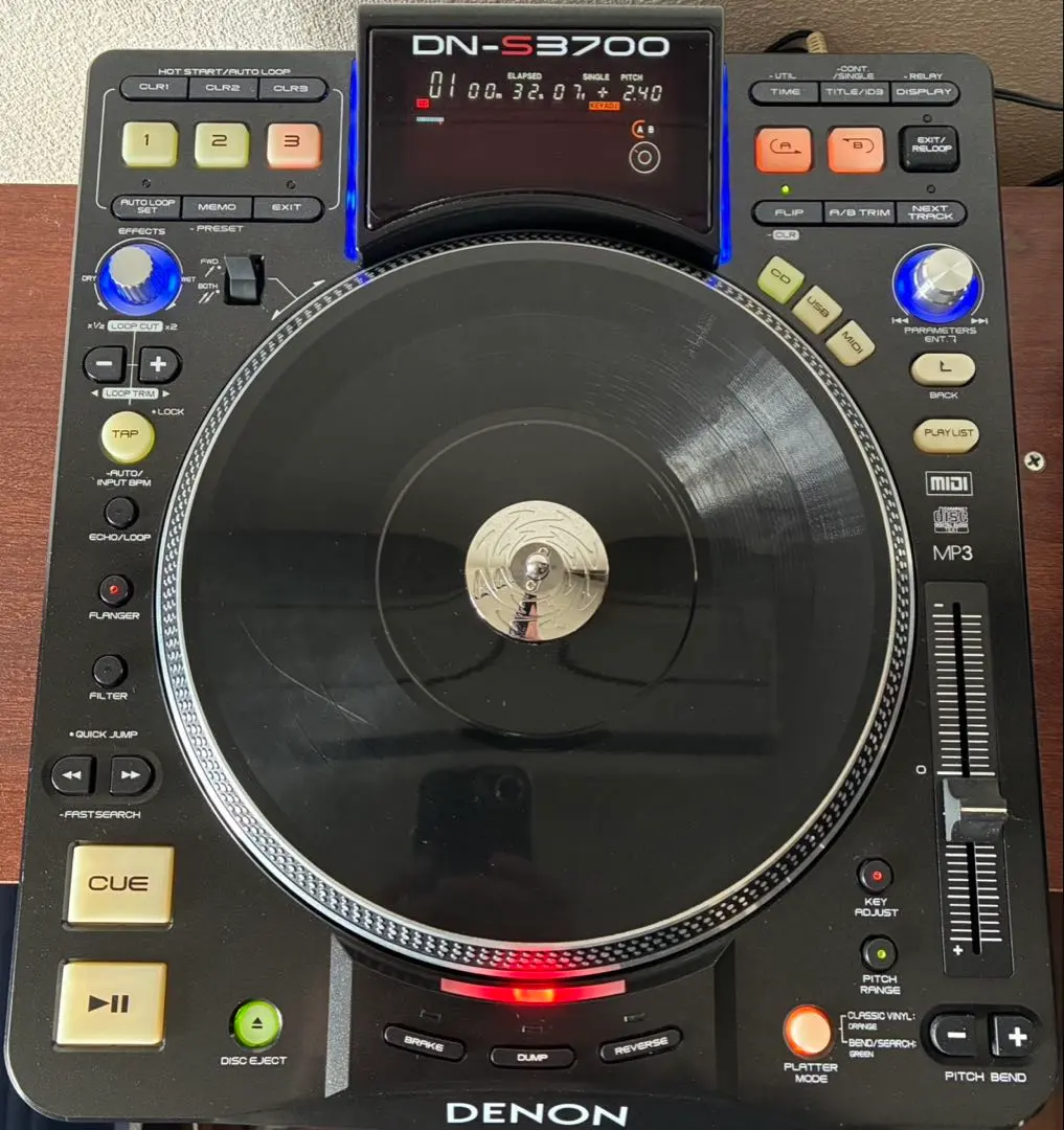 DENON DN-S3700 DJ機材 CDJ デノン ターンテーブル1台