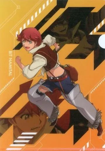 【中古】クリアファイル ビット・ナミタル オリジナルA4クリアファイル 「バック・アロウ×ローソン」 対象商品購入特典