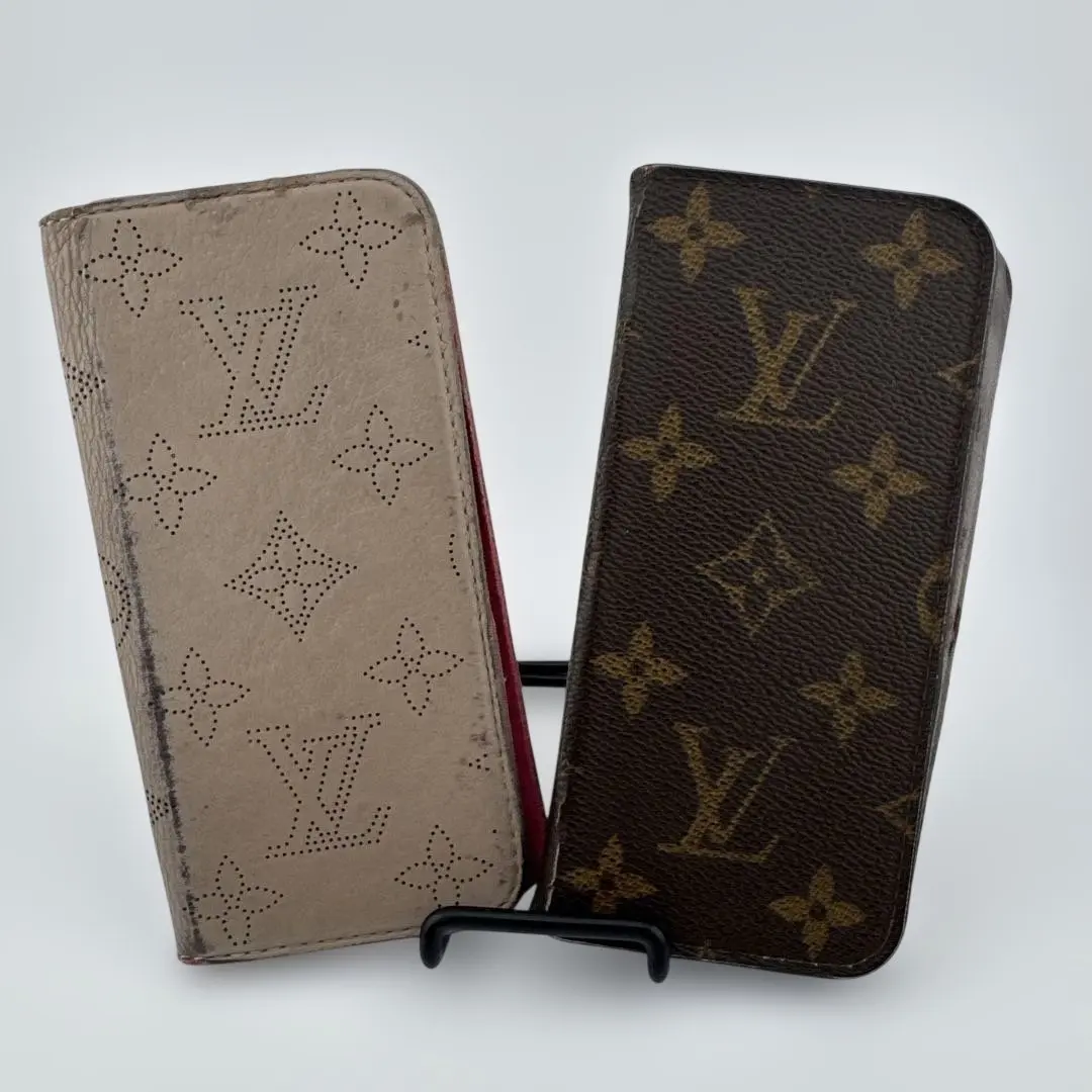 Louis Vuitton 手帳型 マヒナ モノグラム iPhone7 セット