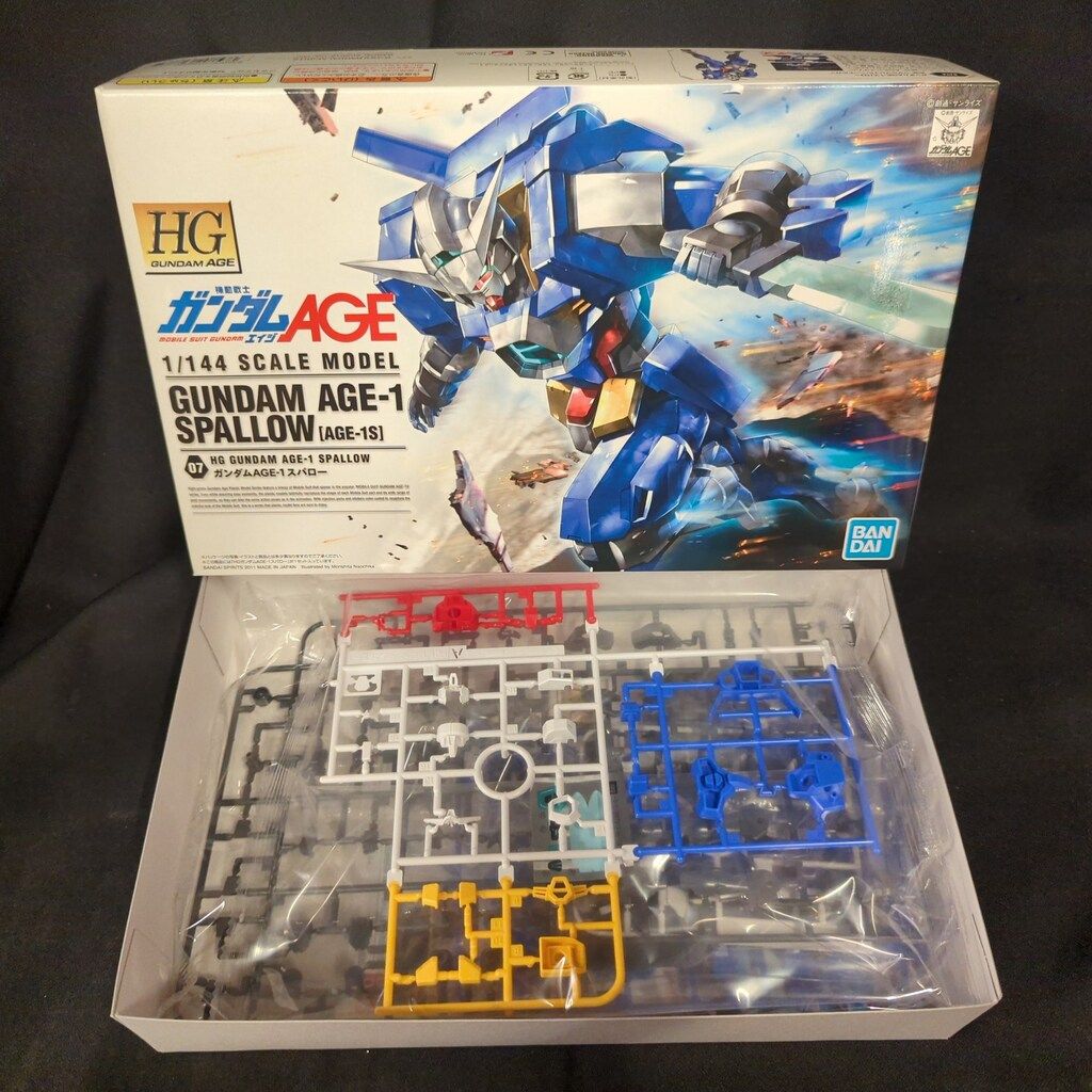 BANDAI SPIRITS HG GUNDAM AGE 1/144 バンダイスピリッツ版 ガンダムAGE-1 スパロー 07